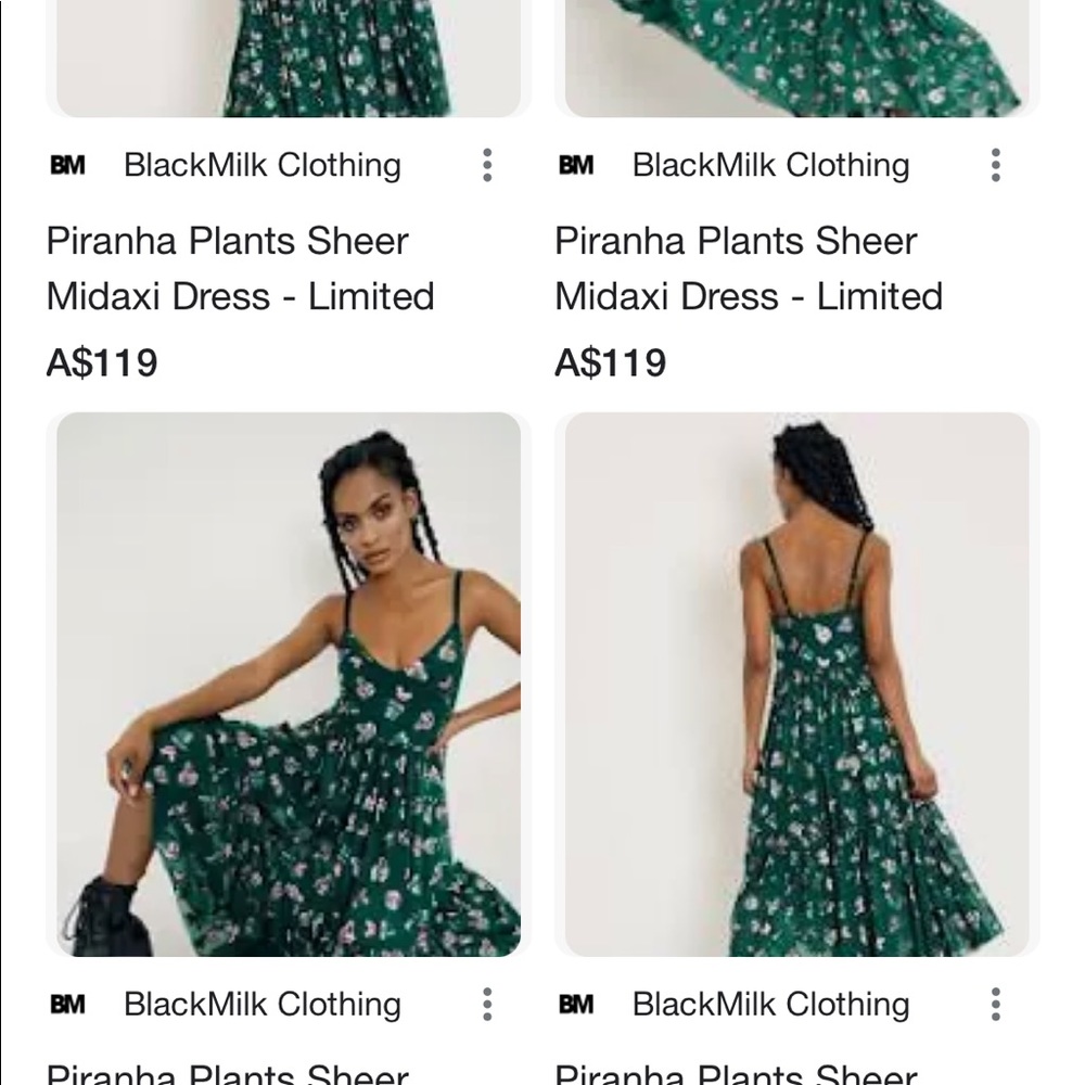 NEW BlackMilk x Super Mario Piranha Plant xs